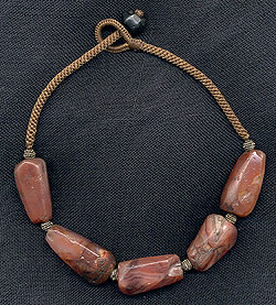 Katie Singer's Jewelry - carnelian bead necklace