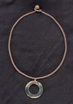 Katie Singer's Jewelry - green jade necklace