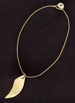 Katie Singer's Jewelry - New Guinea shell necklace