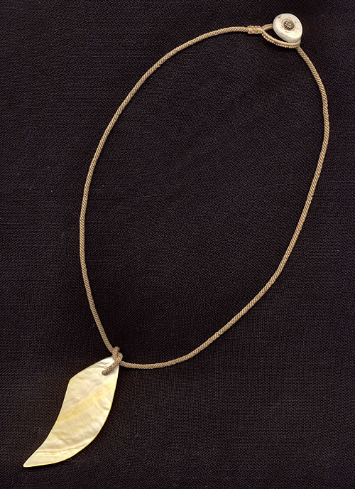 Katie Singer's Jewelry - New Guinea shell necklace