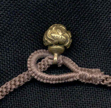 Katie Singer's Jewelry - bronze bead necklace detail 