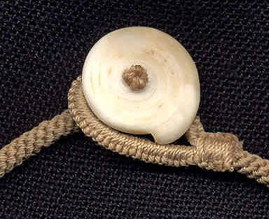 Katie Singer's Jewelry - New Guinea kwali shell necklace